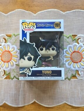 Funko Pop! Animation Black Clover Yuno Vinyl Figure - Black, Blue, Tan #1101
